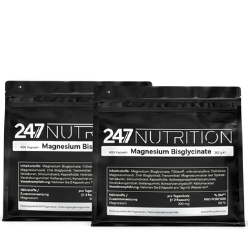 2x Magnesium Bisglycinate - 400 Kapseln
