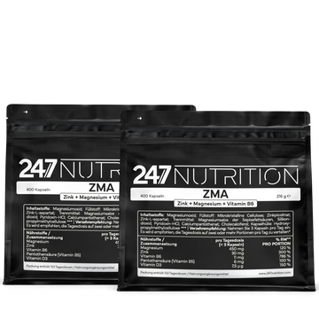 2x ZMA (Zn + Mg + VitB6) - 400 Kapseln