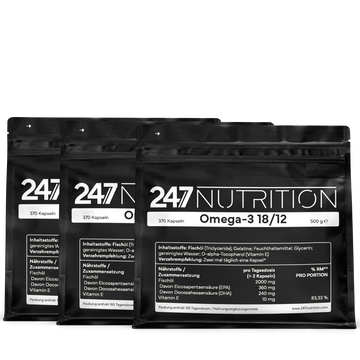 3x Omega-3 18/12 - 370 Kapseln