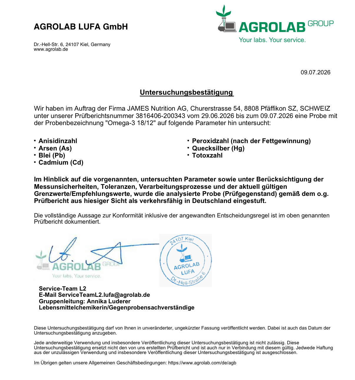 Omega-3 18/12 - 370 Kapseln