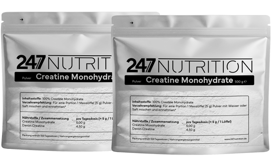 2x Creatine Monohydrate - 500g