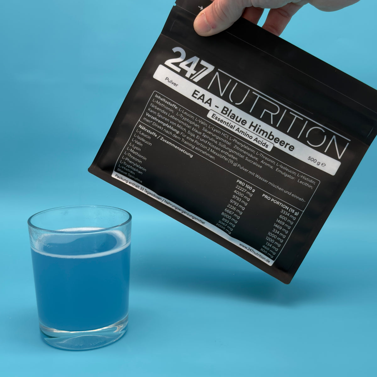 Blaue Himbeere
