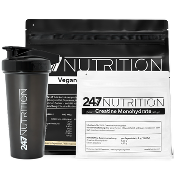 GYM Deal vegan - Veganes Protein + Creatine + Shaker
