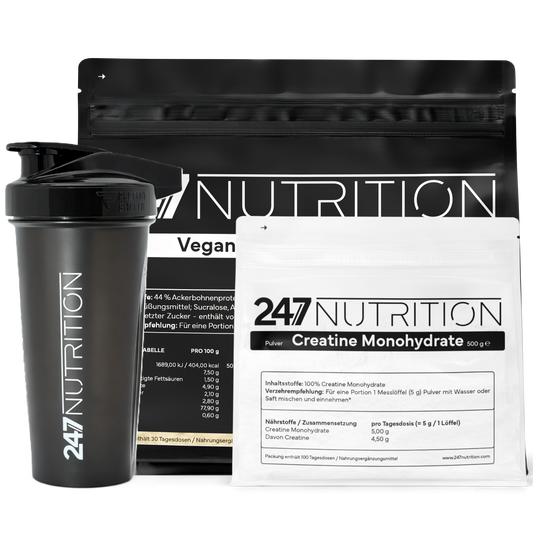 GYM Deal vegan - Veganes Protein + Creatine + Shaker