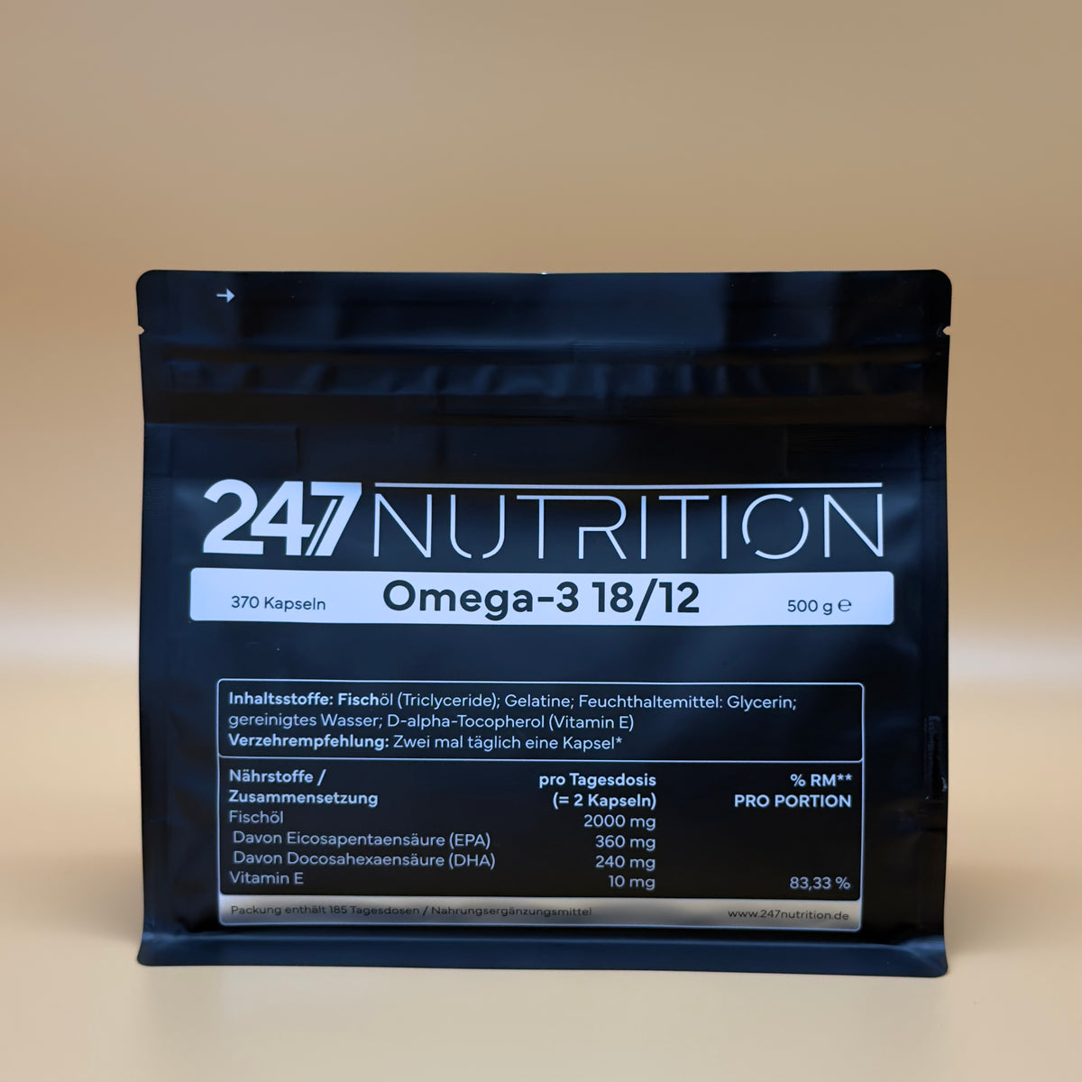 3x Omega-3 18/12 - 370 Kapseln