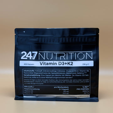 Vitamin D3+K2 - 400 Kapseln