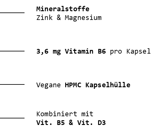 ZMA (Zn + Mg + VitB6) - 400 Kapseln