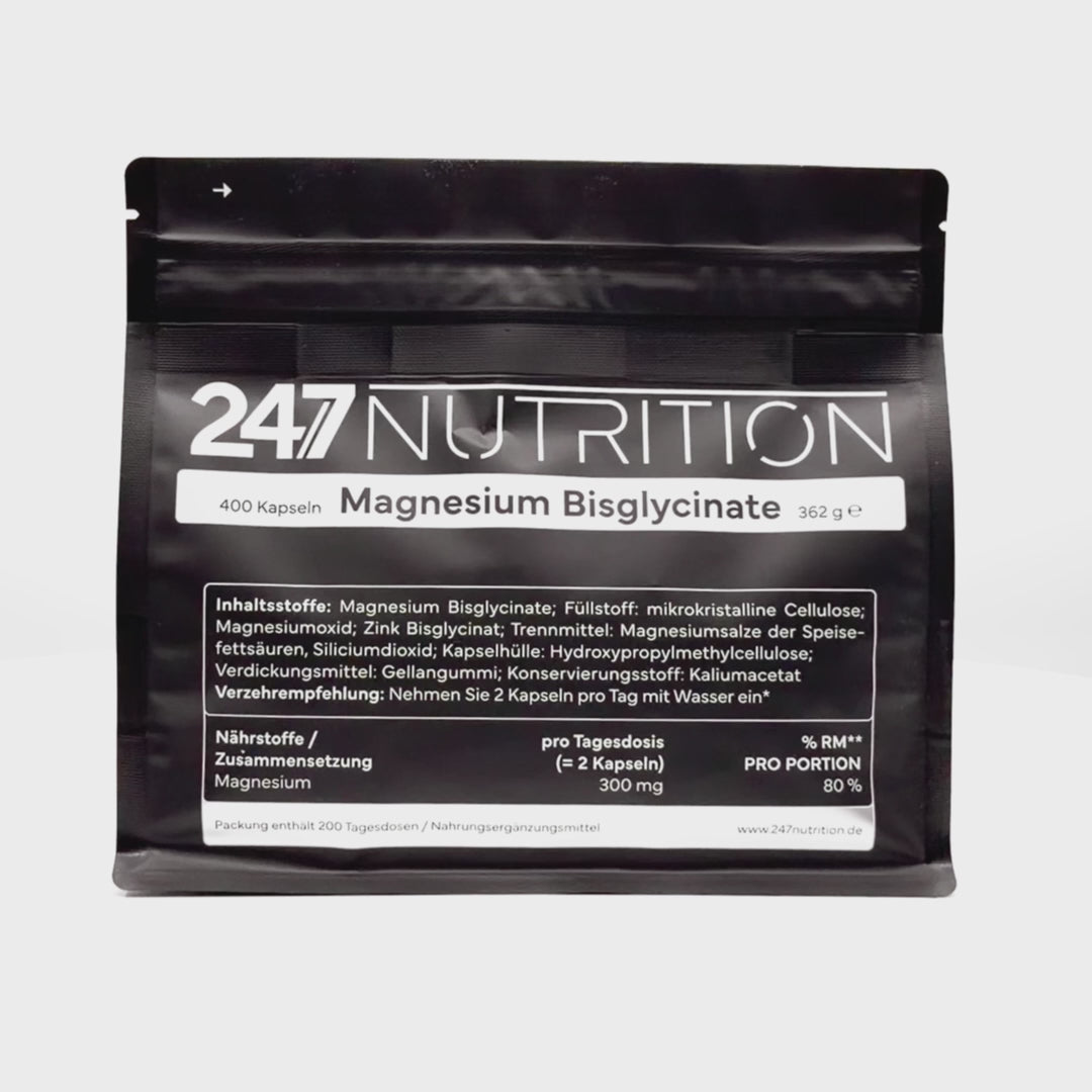 Magnesium Bisglycinate - 400 Kapseln