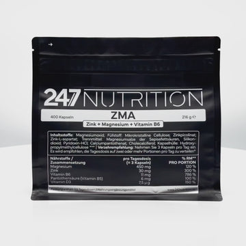 ZMA (Zn + Mg + VitB6) - 400 Kapseln